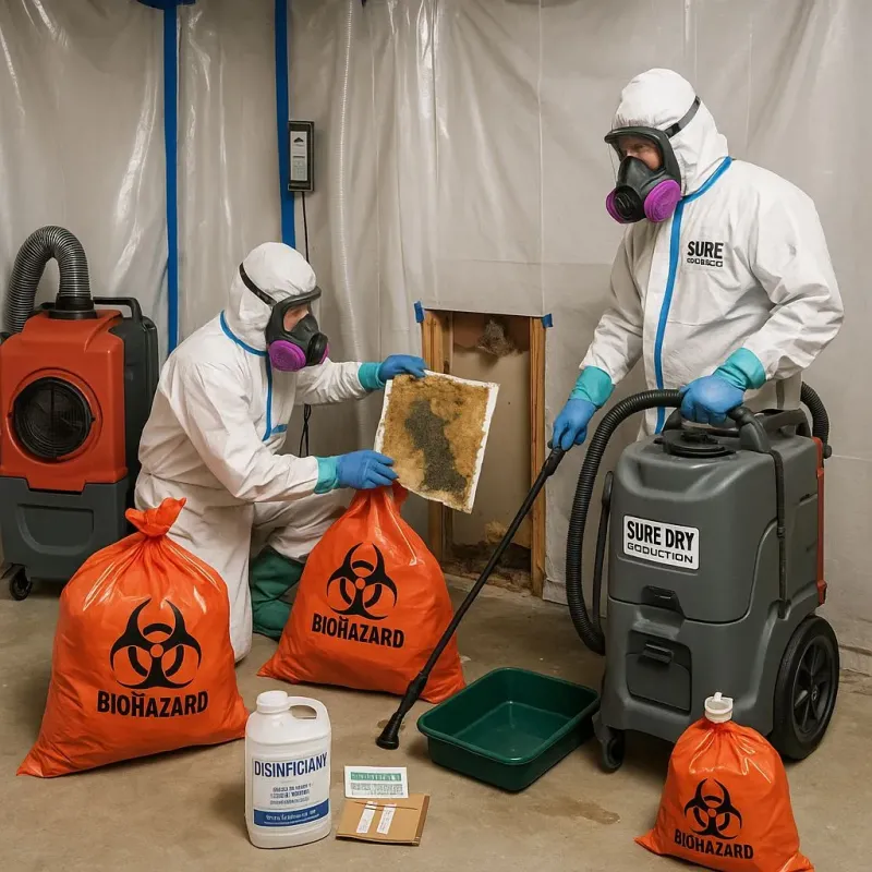 Contaminated Water Handling Protocols process in Harrisburg, IL